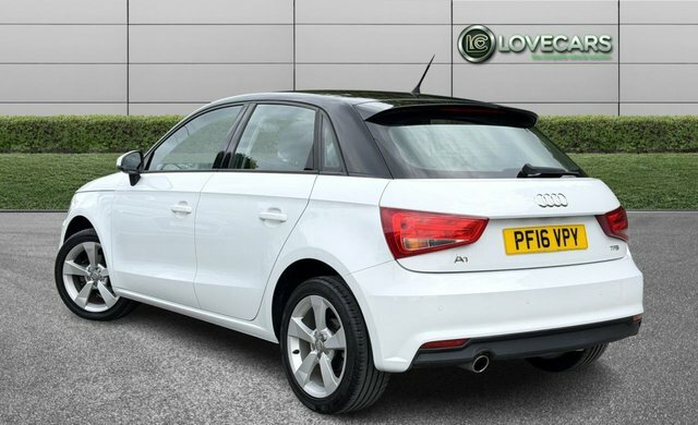 Audi A1 Tfsi Sport Sportback PF16VPY White #2