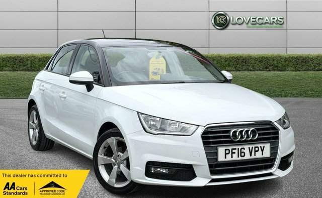 Audi A1 1.0 Tfsi Sport Sportback Euro 6 White