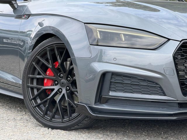 Audi A5 Tdi S Line Sportback GJ67ODX Grey #4
