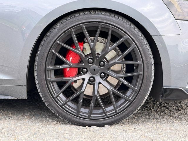 Audi A5 Tdi S Line Sportback GJ67ODX Grey #5