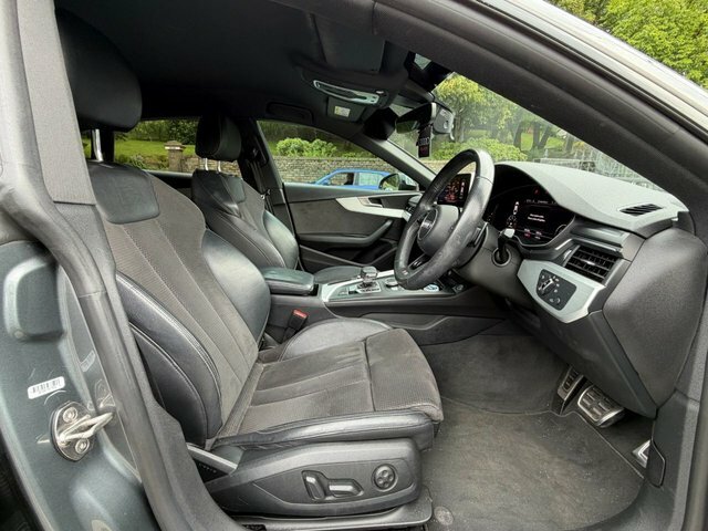 Audi A5 Tdi S Line Sportback GJ67ODX Grey #6