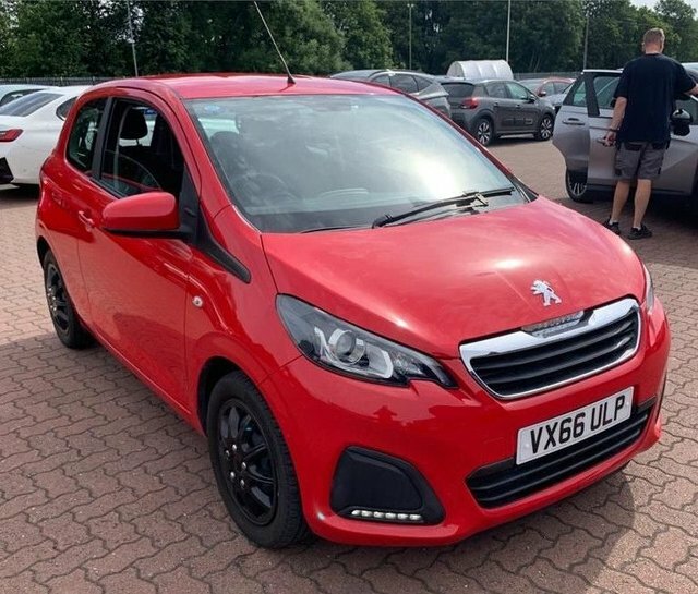 Peugeot 108 1.0 Active Hatchback Euro 6 68 Red