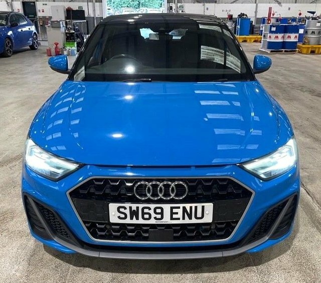 Audi A1 Tfsi 35 S Line SW69ENU Blue #4