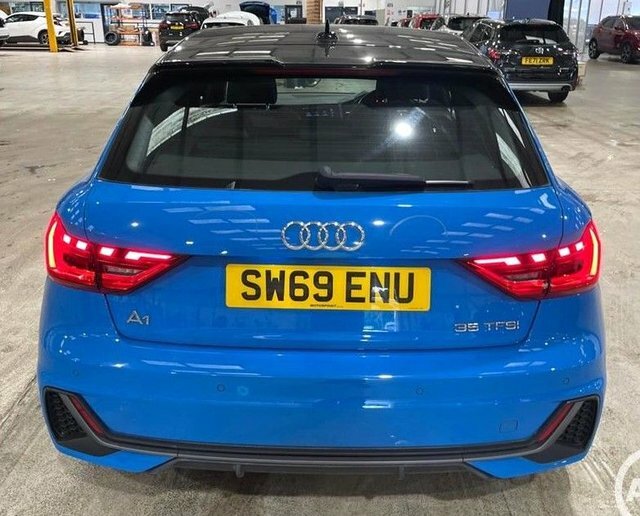 Audi A1 Tfsi 35 S Line SW69ENU Blue #6