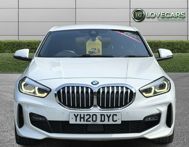 BMW 1 Series 118I M Sport Hatchback YH20DYC White #4