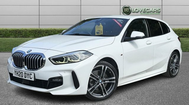 BMW 1 Series 118I M Sport Hatchback YH20DYC White #2