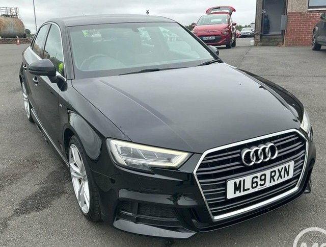 Audi A3 1.5 Tfsi Cod 35 S Line Saloon S Tronic Black