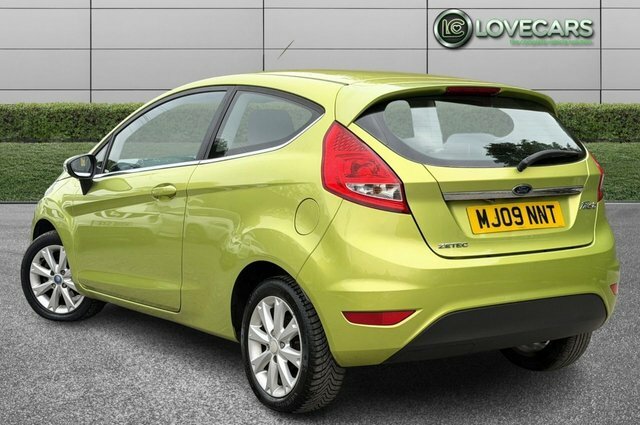 Ford Fiesta Zetec Hatchback MJ09NNT Green #2