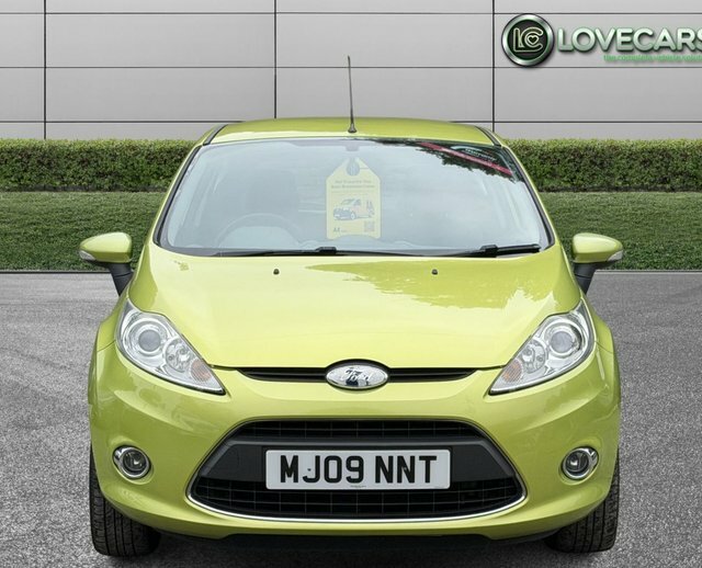 Ford Fiesta Zetec Hatchback MJ09NNT Green #5