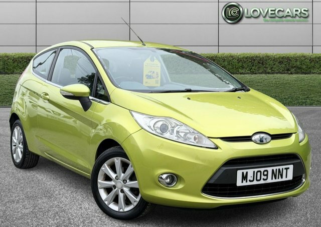 Ford Fiesta Zetec Hatchback MJ09NNT Green