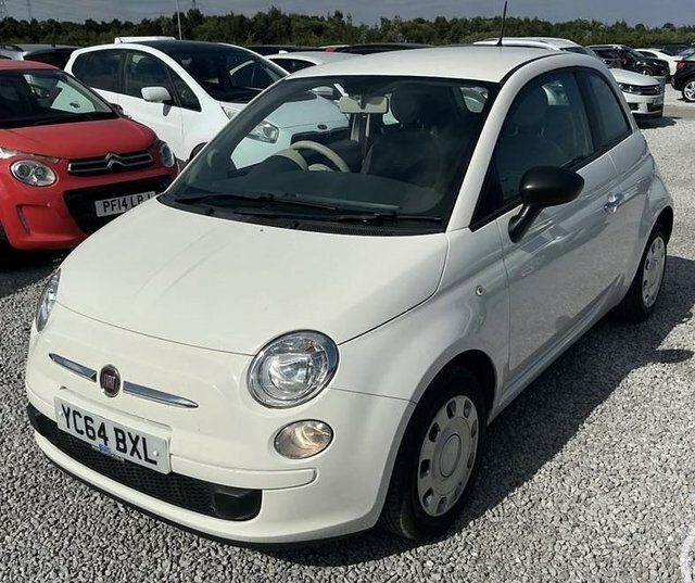 Fiat 500 Pop Hatchback YC64BXL White #3