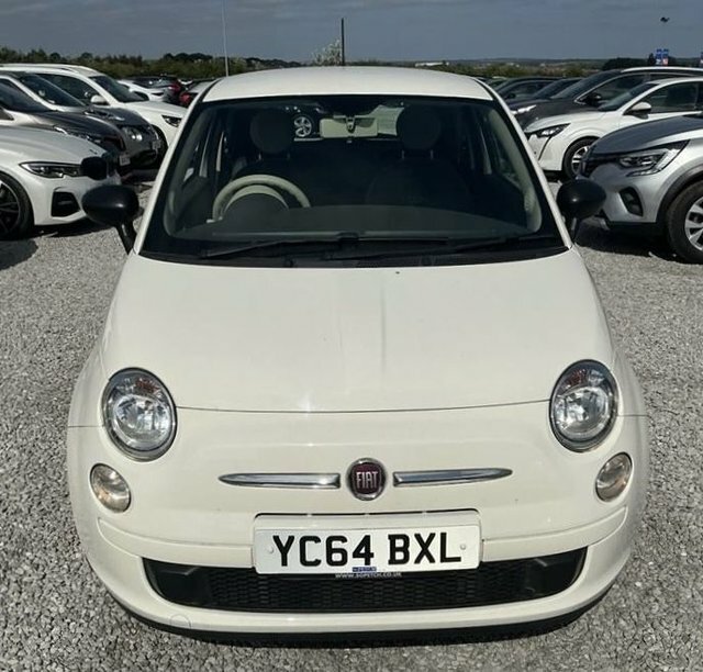 Fiat 500 Pop Hatchback YC64BXL White #5