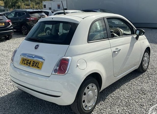 Fiat 500 Pop Hatchback YC64BXL White #4