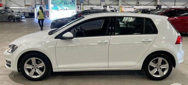 Volkswagen Golf Tdi Bluemotion Tech Match White #5