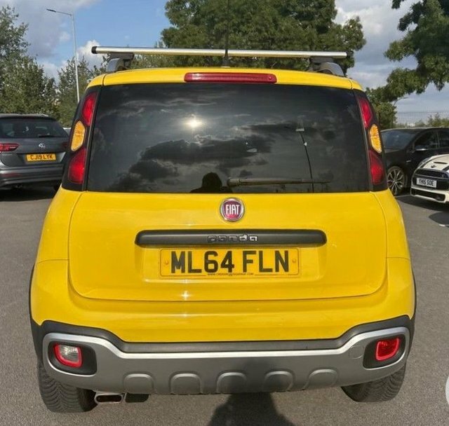 Fiat Panda Multijet 80 Cross 4X4 Yellow #5