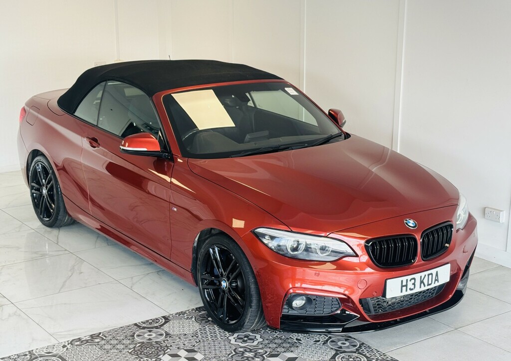 BMW 2 Series Convertible 1.5 218I M Sport Convertible 201818 Orange