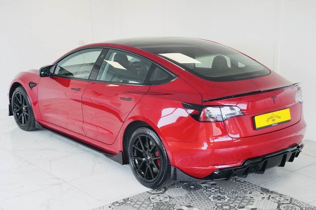 Tesla Model 3 Saloon Dual Motor Long Range 202121 Red