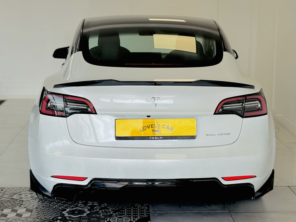 Tesla Model 3 Saloon Standard Range Plus 202121 TGZ8592 White #5