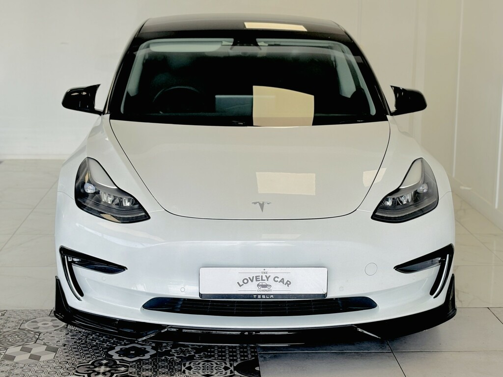 Tesla Model 3 Saloon Standard Range Plus 202121 TGZ8592 White #4