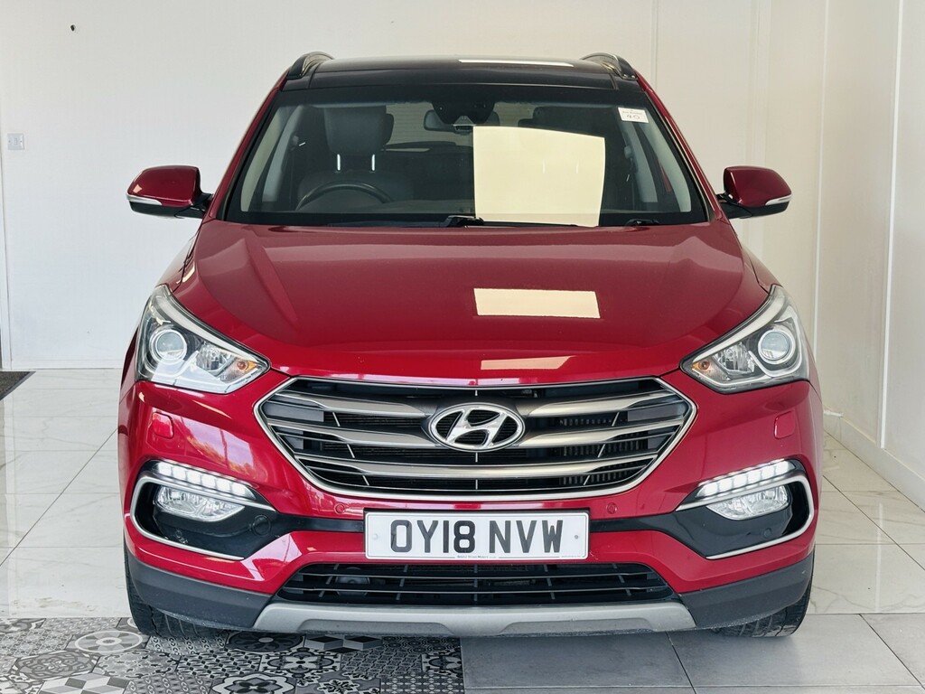 Hyundai Santa Fe 2.2 Santa Fe 7-St 2.2 Prm Se Bd My16 Red #5