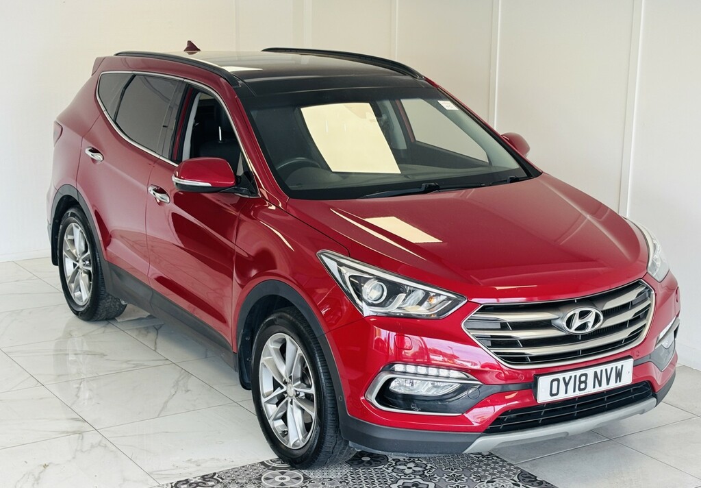 Hyundai Santa Fe 2.2 Santa Fe 7-St 2.2 Prm Se Bd My16 Red