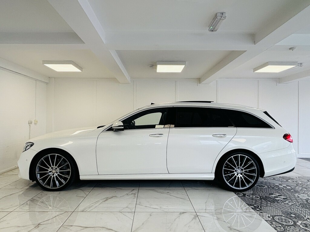 Mercedes-Benz E Class 2.0 E220d Amg Line White #6