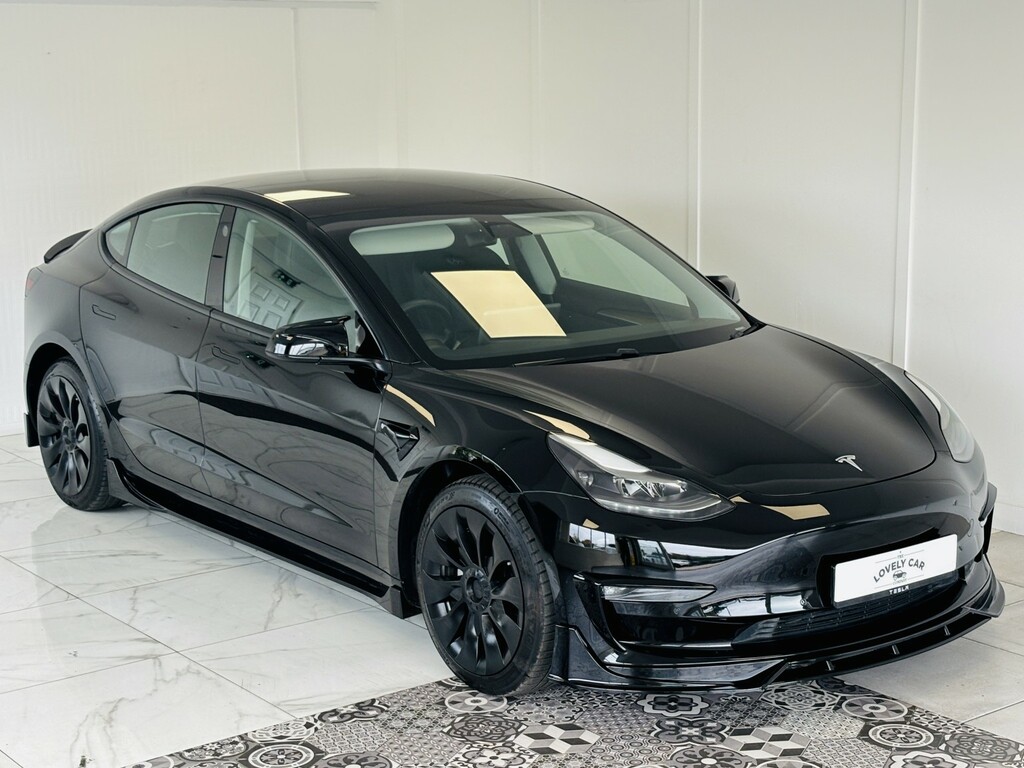 Tesla Model 3 Saloon Dual Motor Long Range 202121 SC21JHL Black #4