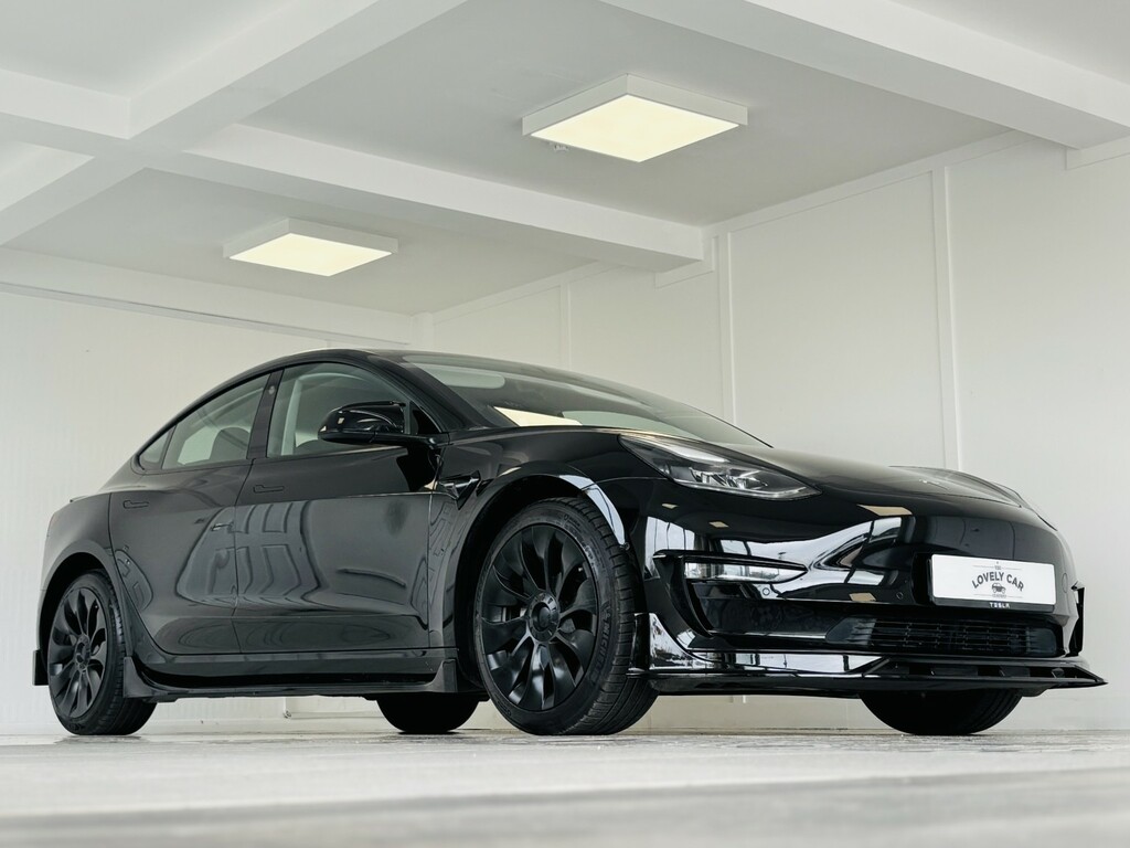 Tesla Model 3 Saloon Dual Motor Long Range 202121 SC21JHL Black #3