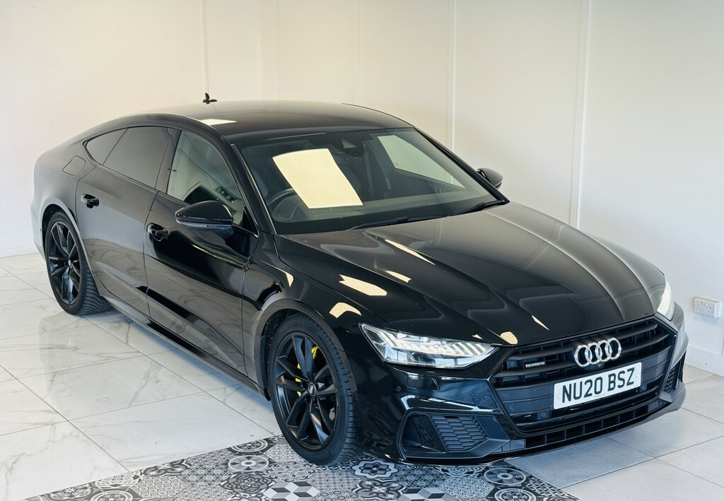 Audi A7 3.0 Tdi V6 50 Black Edition Black #3