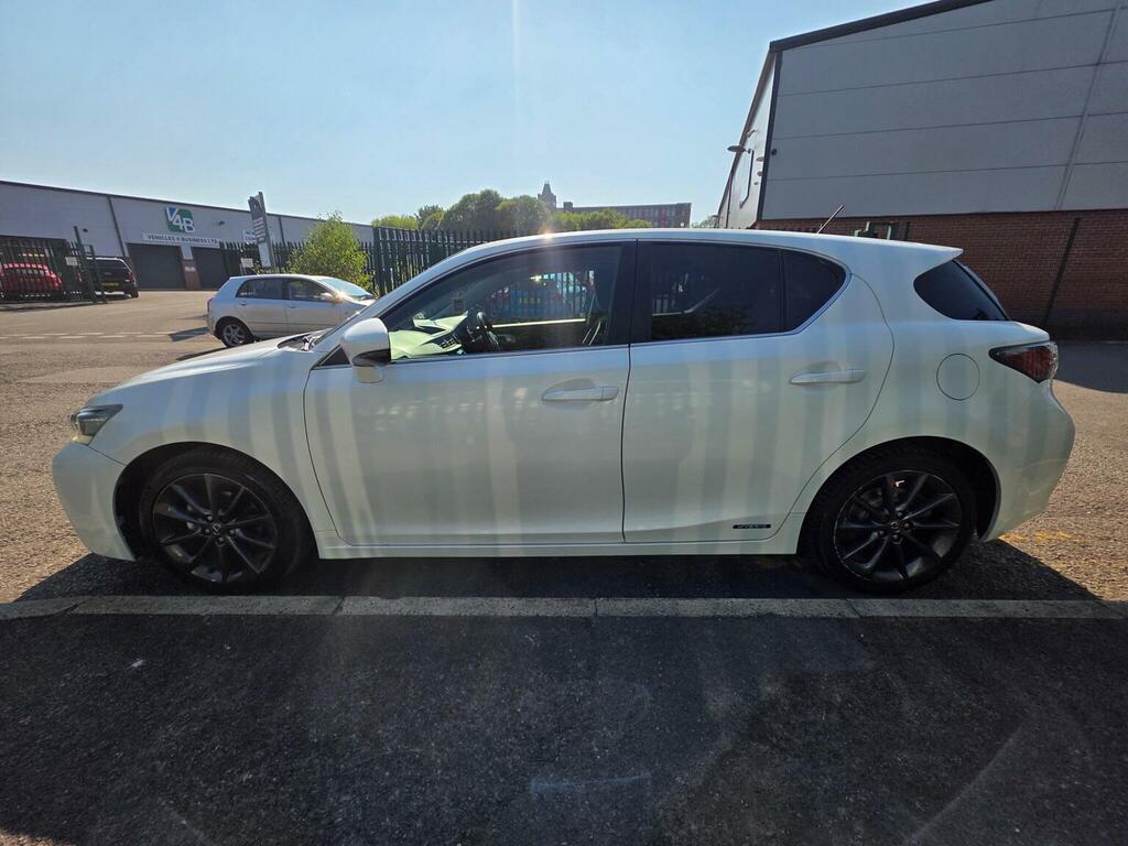 Lexus CT 1.8 200H Se-l Cvt Euro 5 Ss White #6