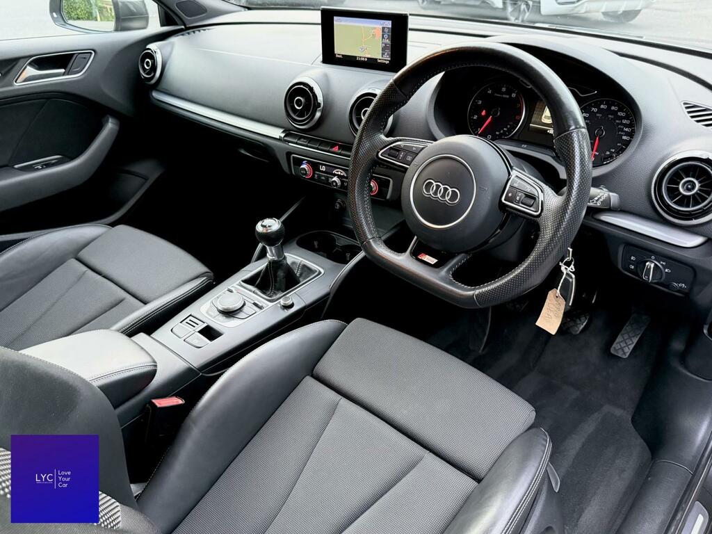 Audi A3 Hatchback 1.4 Tfsi S Line 201414 Grey #3