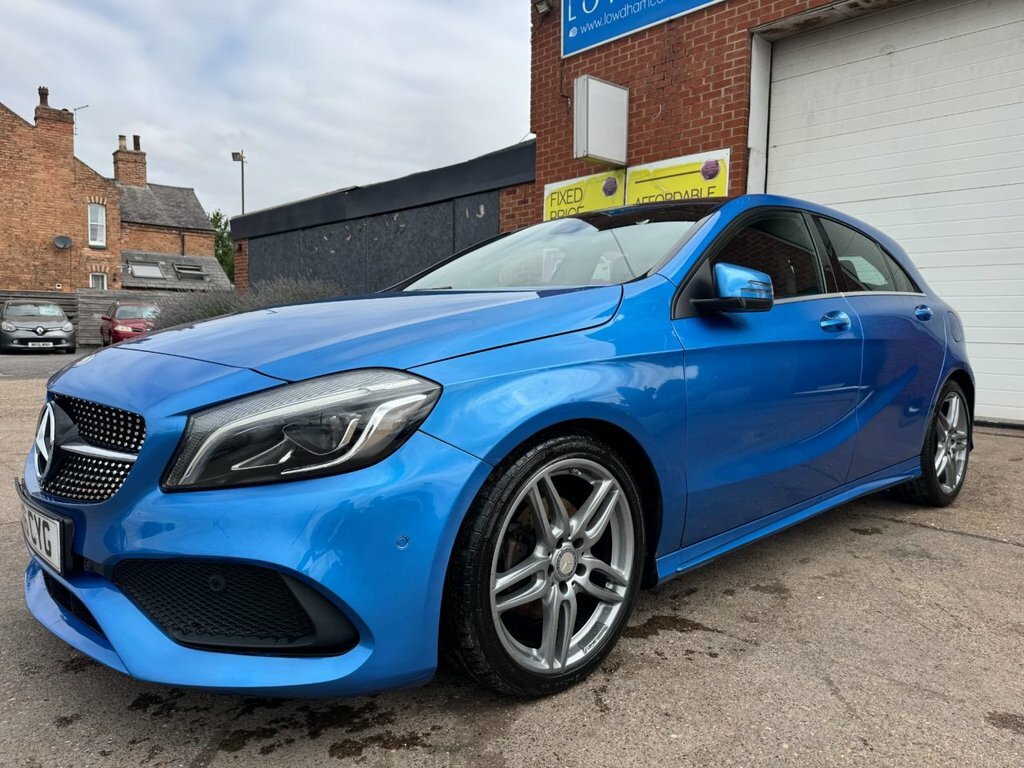 Mercedes-Benz A Class 1.5L Amg Line GU16CYG Blue #4