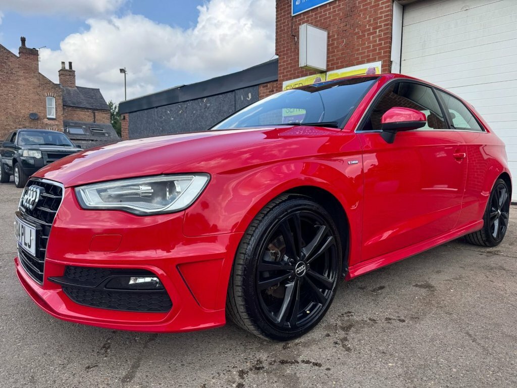 Audi A3 1.4L S Line BG14PLJ Red #4