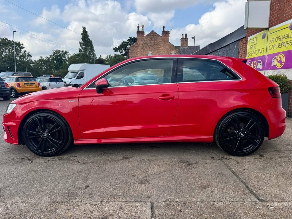 Audi A3 1.4L S Line BG14PLJ Red #5
