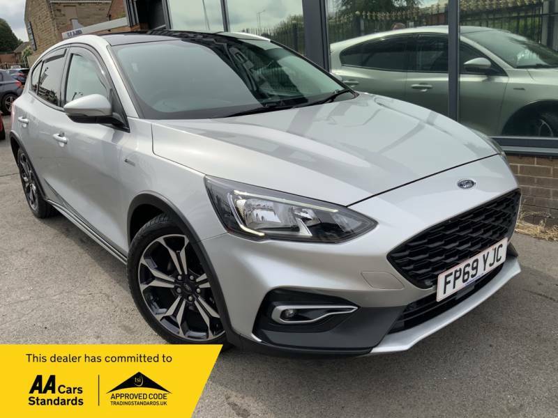 Ford Focus 1.0 Ecoboost 125 Active X - 2019 69 FP69YJC Silver #4