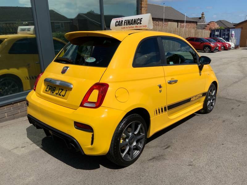 Abarth 595 1.4 T-jet 145 - 2018 18 EP18JZJ Yellow