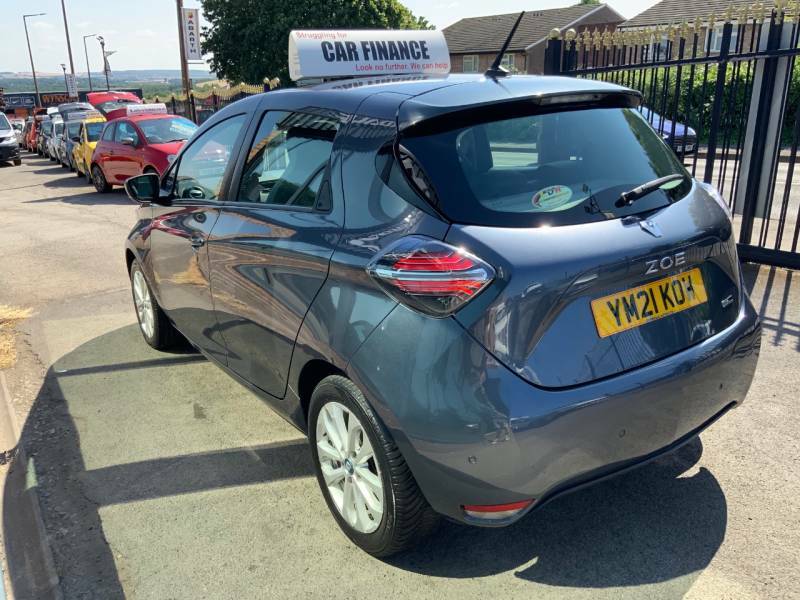 Renault Zoe 80Kw I Iconic R110 50Kwh Grey #6