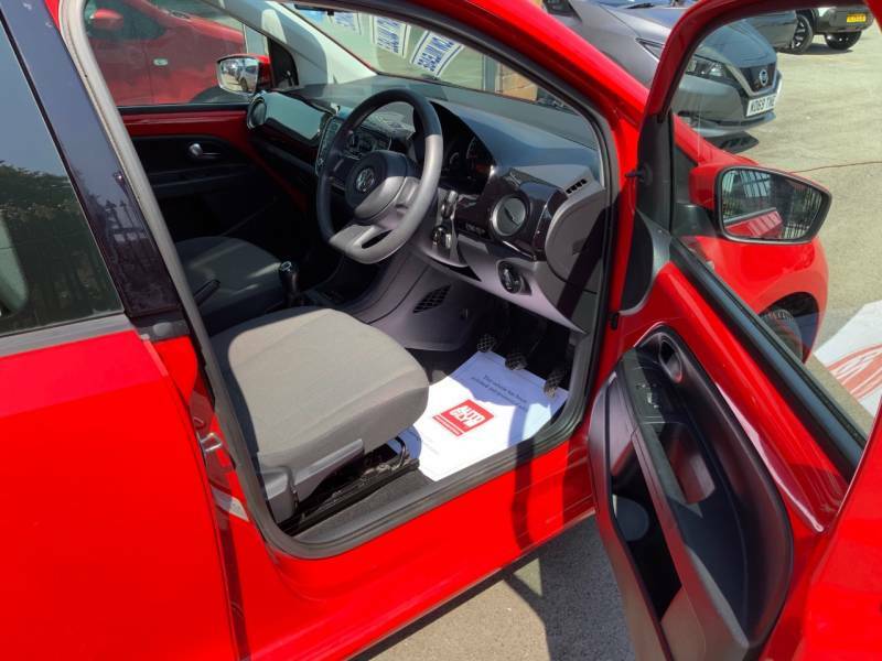 Volkswagen Up Hatchback White #9