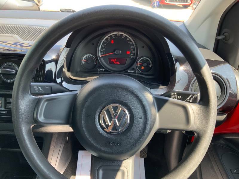 Volkswagen Up Hatchback White #12