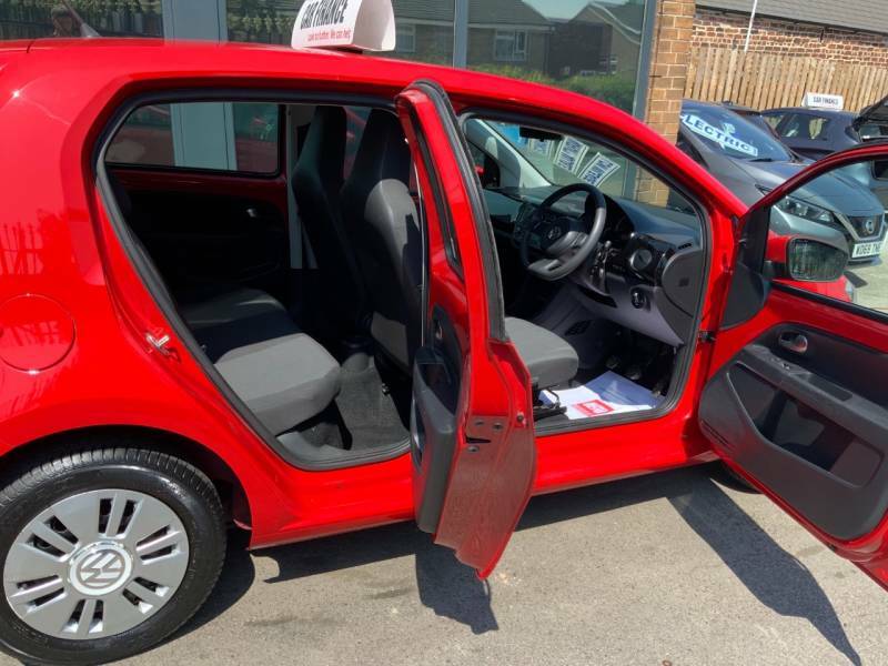 Volkswagen Up Hatchback White #11
