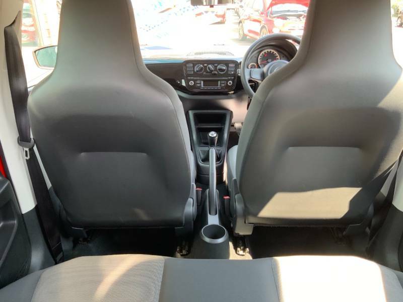 Volkswagen Up Hatchback White #18