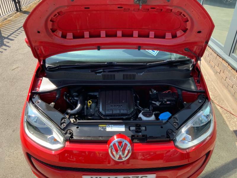 Volkswagen Up Hatchback White #7