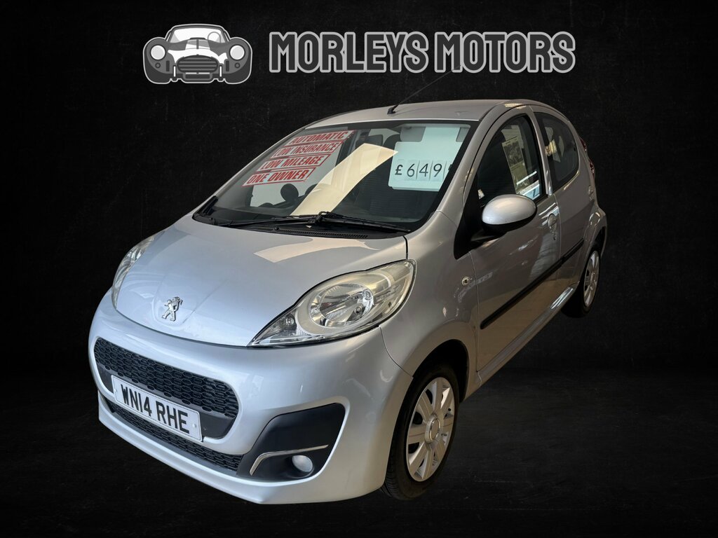 Peugeot 107 1.0 12V Active Hatchback 2 Tronic Euro Silver