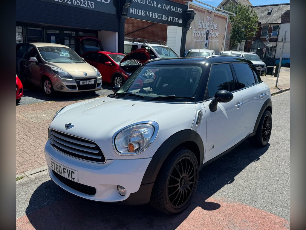 Mini Countryman 1.6 Cooper D Suv All4 Euro 5 S White