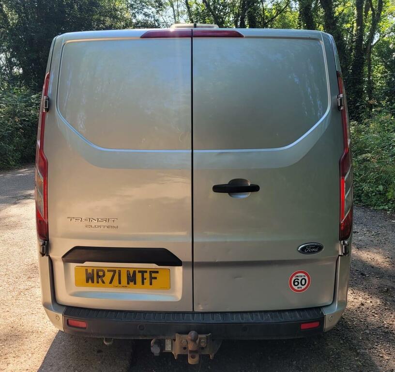 Ford Transit Custom Panel Van 2.0 300 Ecoblue Trend L1 H1 Euro 6 Ss WR71MTF Silver #6