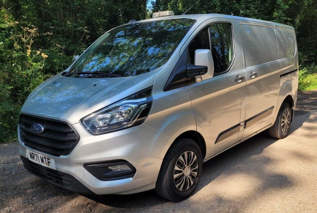 Ford Transit Custom Panel Van 2.0 300 Ecoblue Trend L1 H1 Euro 6 Ss WR71MTF Silver #3