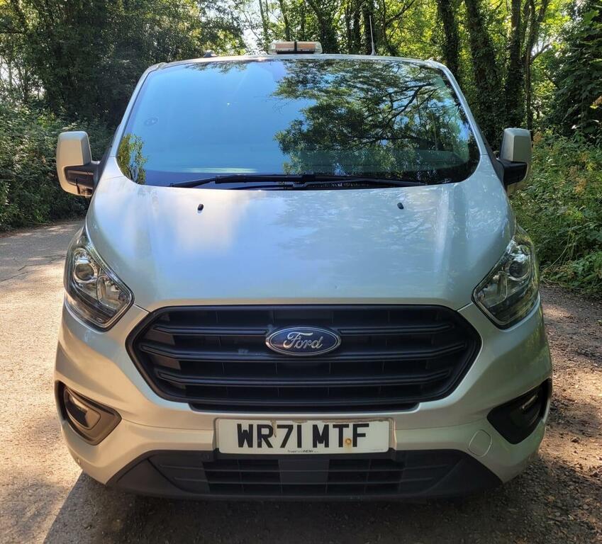 Ford Transit Custom Panel Van 2.0 300 Ecoblue Trend L1 H1 Euro 6 Ss WR71MTF Silver #2