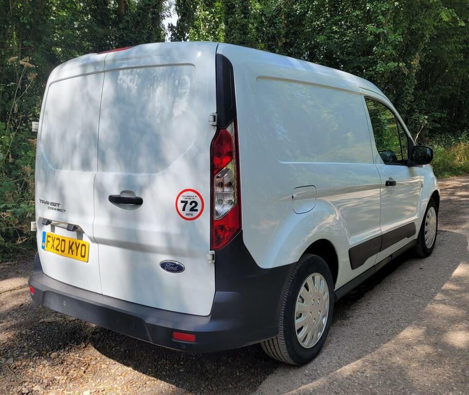 Ford Transit Connect 1.5L 230 Ecoblue Trend Crew Van Double Cab 6Dr Die White #8