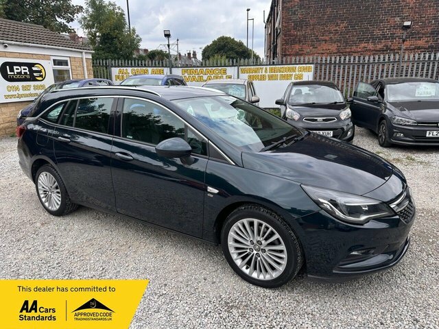 Vauxhall Astra 1.6 Cdti Blueinjection Elite Nav Sports Tourer Green