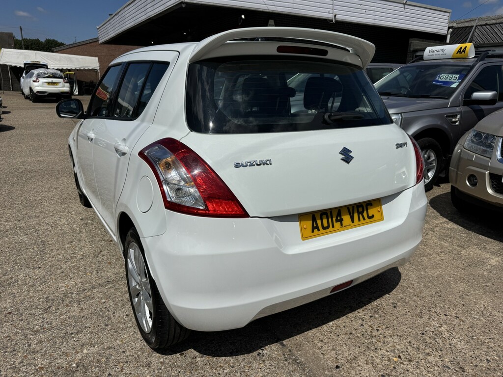 Suzuki Swift 1.2 Sz3 2014 AO14VRC White #5